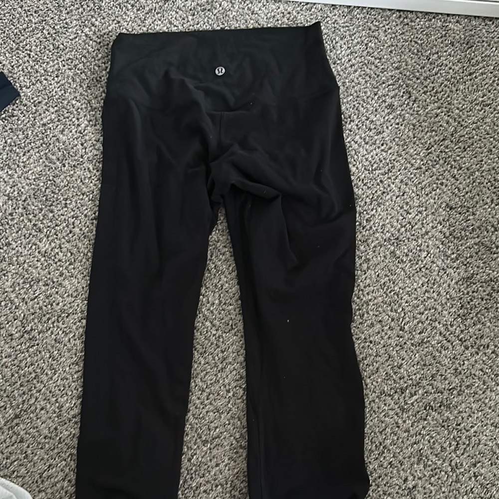 Lululemon Athletica Black Yoga Pants